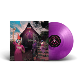 Gorillaz Cracker 限定盤Violet Vinyl RARE VIOLET VINYL DLX GORILLAZ CRACKER ISLAND LP POSTER BAD
